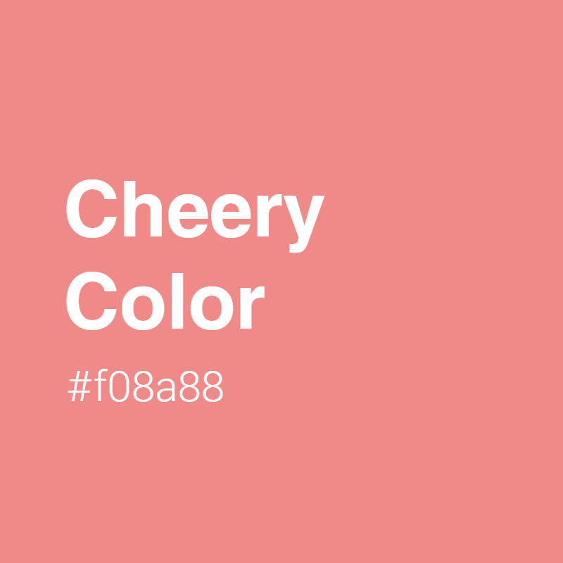crispedge's tweet photo. Cheery color #f08a88 A Warm Color with Orange hue!
Tag your work with #crispedge
https://t.co/t2KnXeIJcX
#WarmColor #WarmOrangeColor #Orange #Orangecolor #Cheery #Cheery #color #colorful #colorlove #colorname #colorinspiration https://t.co/2yVu7g0utR