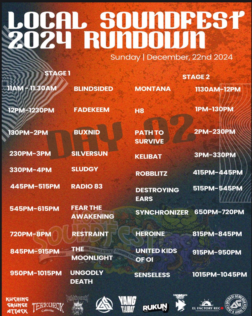 hey Kuching, we are back. 
get your ticket now!