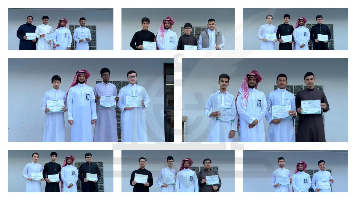 Falahmakkah3's tweet photo. تكريم الطلاب المتفوقين خلال الفصل الدراسي الأول للعام 1446 هـ، بمشاركة الهيئة الإدارية والتعليمية. https://t.co/2TXmCoH3By