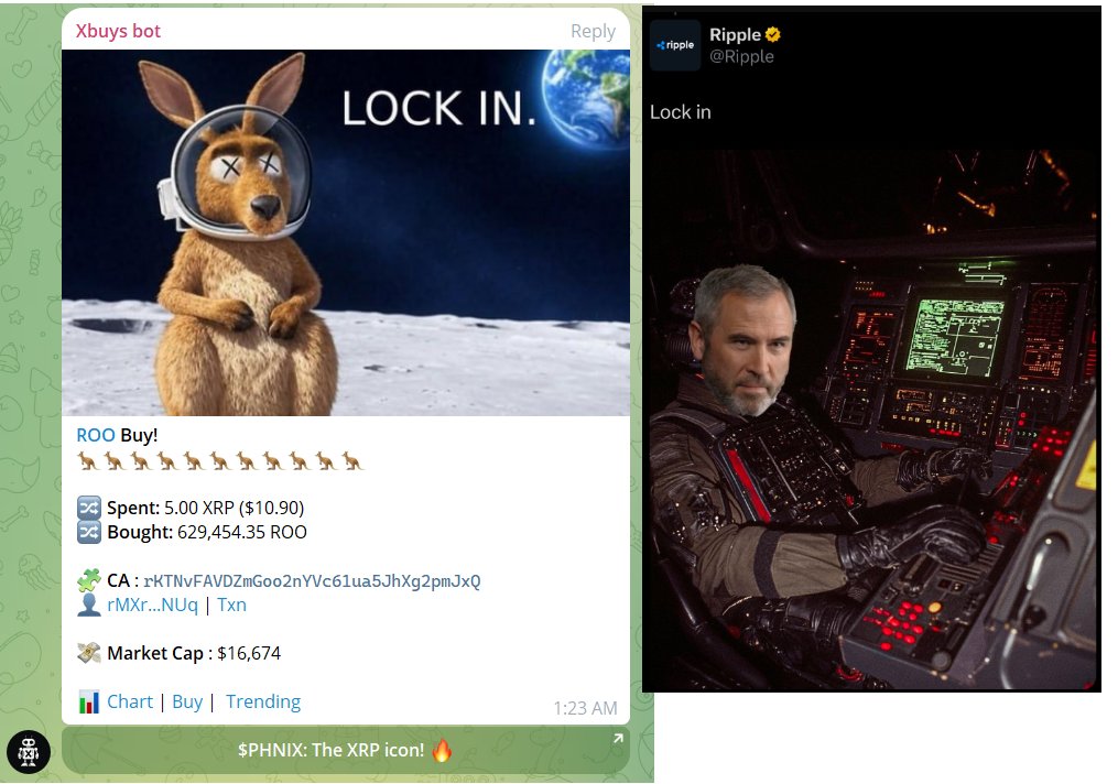 ROOTakeover's tweet photo. @ROOTakeover
$ROO IS BACK IN BUSINESS

$TOMMY $LOCKIN $LUIGI $NOX $PHNIX $XRPWIZ $BEAR $RIPPLE $589 $BRB #ROO #RIPPLE #RUNSONRIPPLE #XRP $XRP #BTC #BITCOIN #CRYPTO @crypto_bitlord7 @joelkatz @bgarlinghouse @ripple @gordongekko @firstledger @Bayc364 https://t.co/bjPB9OspU5
