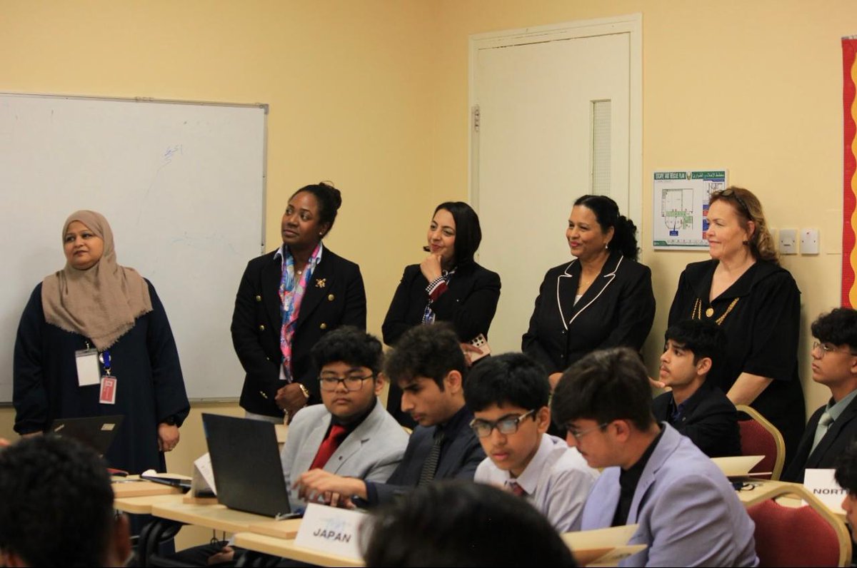 CAMUN 2025
A Journey from Ambition to Action - Day 2 
#CAMUN2025 #ModelUN #GlobalCitizenship #BuildingBridgesBreakingBarriers #LeadershipInAction <a href="/HPLedu/">High Performance Learning</a> <a href="/GEMS_ME/">GEMS Education</a> <a href="/davidjharkin/">David J Harkin</a> <a href="/8billionideas/">8billionideas</a> <a href="/eyre_deborah/">Professor Deborah Eyre</a> <a href="/SaundersMelanie/">Melanie Saunders</a>