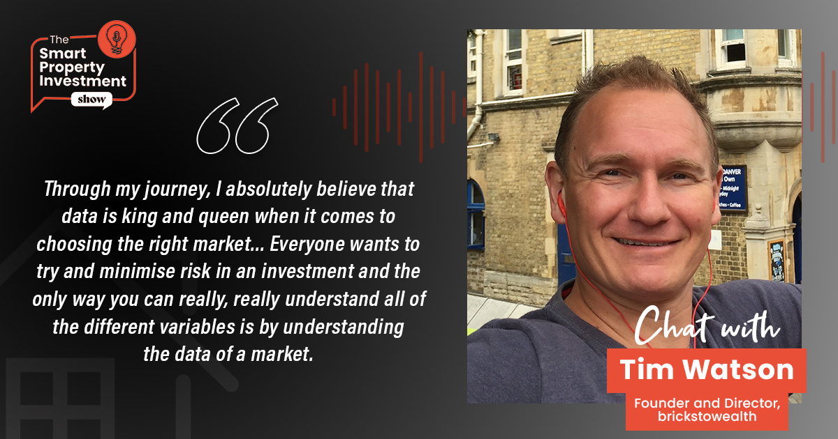 SmartPropertyHQ's tweet photo. #PODCAST: Host Phil Tarrant is joined Tim Watson of brickstowealth, who shares his insightful investment journey and what he has learnt over the last decade. Tune in: https://t.co/aLO3rsWXrY
#investmentproperty #realestate #investment #property #propertyinvestment #portfoli ... https://t.co/zLrlJhemcL