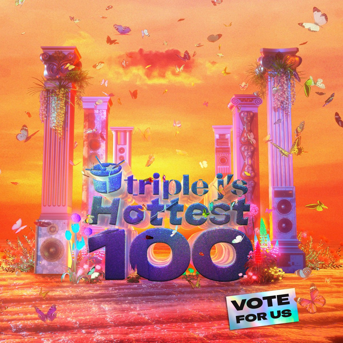 Our people! Show us some love by slinging us a vote in <a href="/triplej/">triple j</a>'s Hottest 100! We were thinking either or all of these bangers:

• Consequence
• Summer Days
• Not Strong Enough

Vote now from: hottest100.abc.net.au