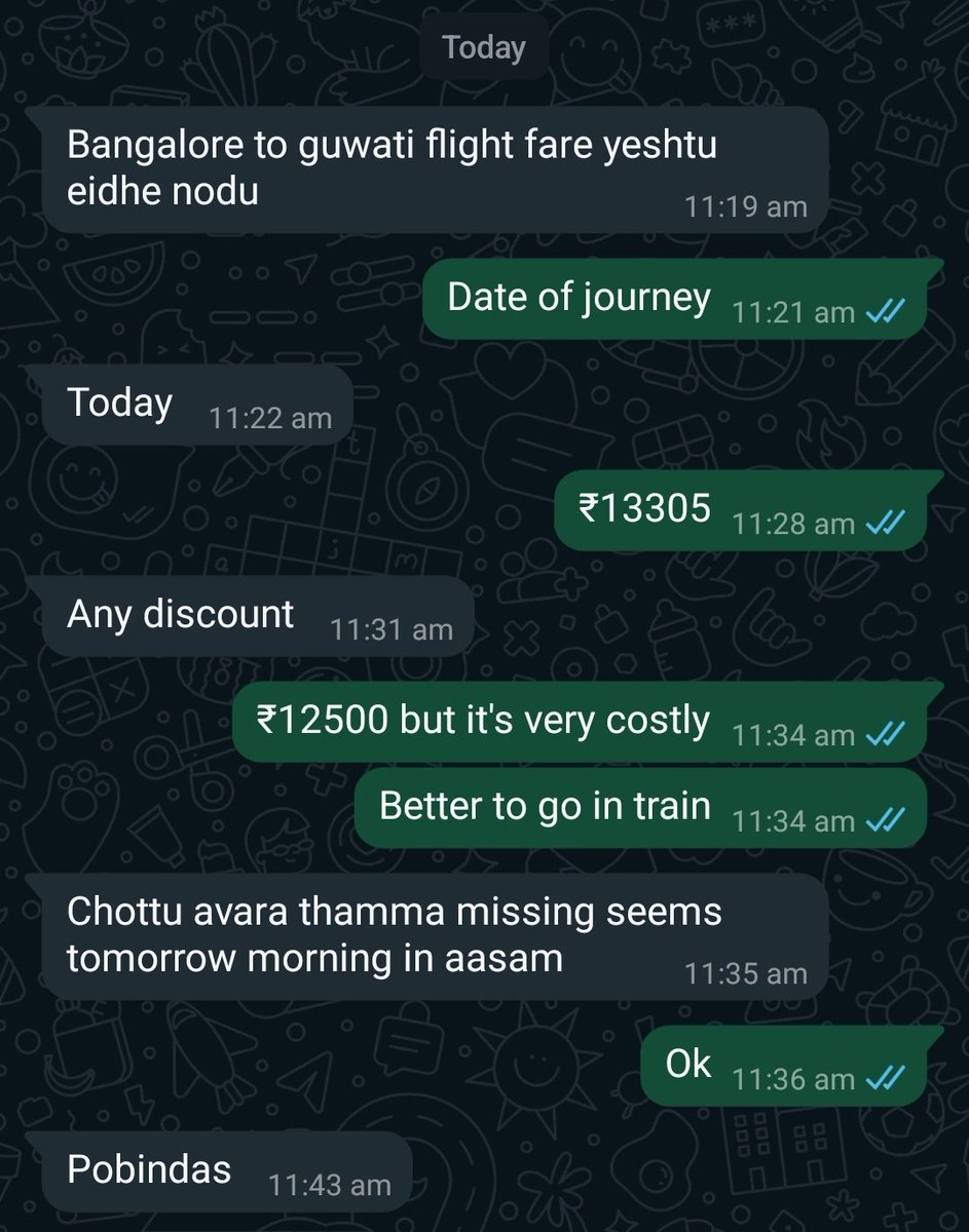 imshivrajkumar's tweet image. A gardener working in an apartment needs to travel to his hometown as his brother is missing since yesterday morning flight tickets are pretty high any airline willing to sponsor a free ticket or at a discounted price I can pay atleast 50 percent voluntarily for him @airindia