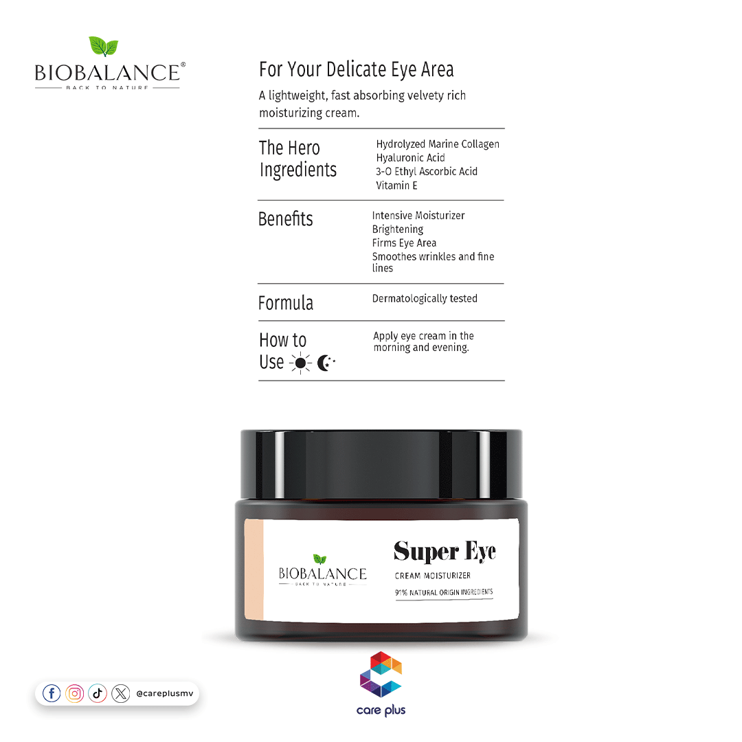 careplusmv's tweet image. 𝑩𝑰𝑶𝑩𝑨𝑳𝑨𝑵𝑪𝑬 𝑺𝑼𝑷𝑬𝑹 𝑬𝒀𝑬 𝑰𝑵𝑻𝑬𝑵𝑺𝑰𝑽𝑬 𝑴𝑶𝑰𝑺𝑻𝑼𝑹𝑰𝒁𝑰𝑵𝑮 𝑬𝒀𝑬 𝑪𝑶𝑵𝑻𝑶𝑼𝑹 𝑪𝑹𝑬𝑨𝑴
HYDROLYZED COLLAGEN 3% + HYALURONIC ACID 1.5% + VITAMIN C 0.5%

#careplusmv #BioBalance #SuperCream