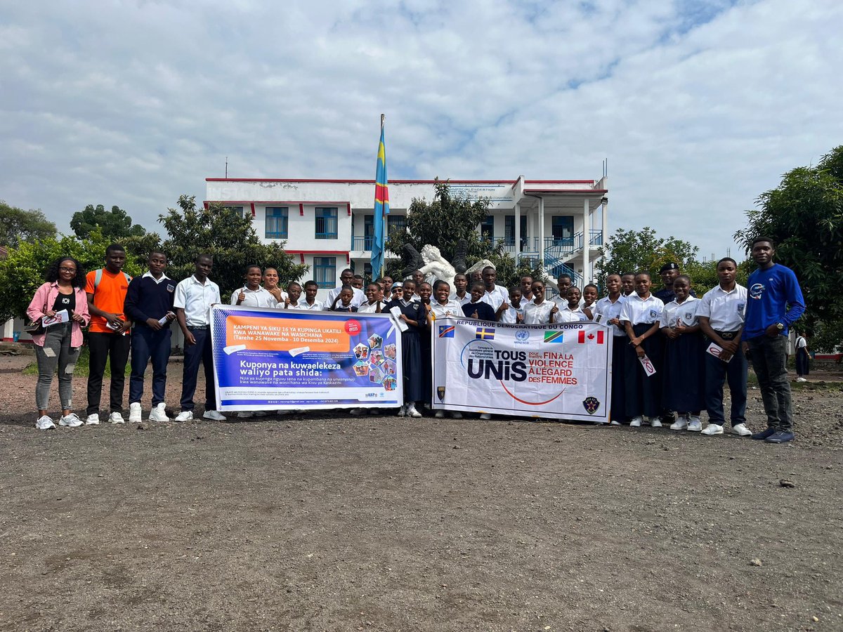 Clôture des 16 jours d'activisme : sensibilisation et don à l'Institut METANOIA  

Ce 9 décembre 2024, dans le cadre de la clôture des 16 jours d'activisme contre les violences faites aux femmes et aux filles, la #SRP, en collaboration avec #UNPOL