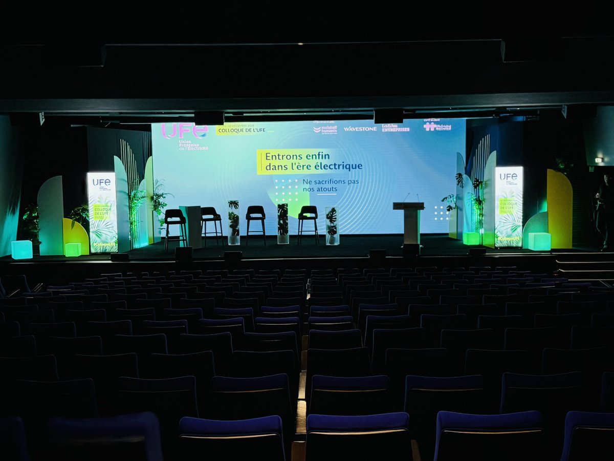 RudyCluzel's tweet image. Tout est prêt pour la 13e édition du #ColloqueUFE !