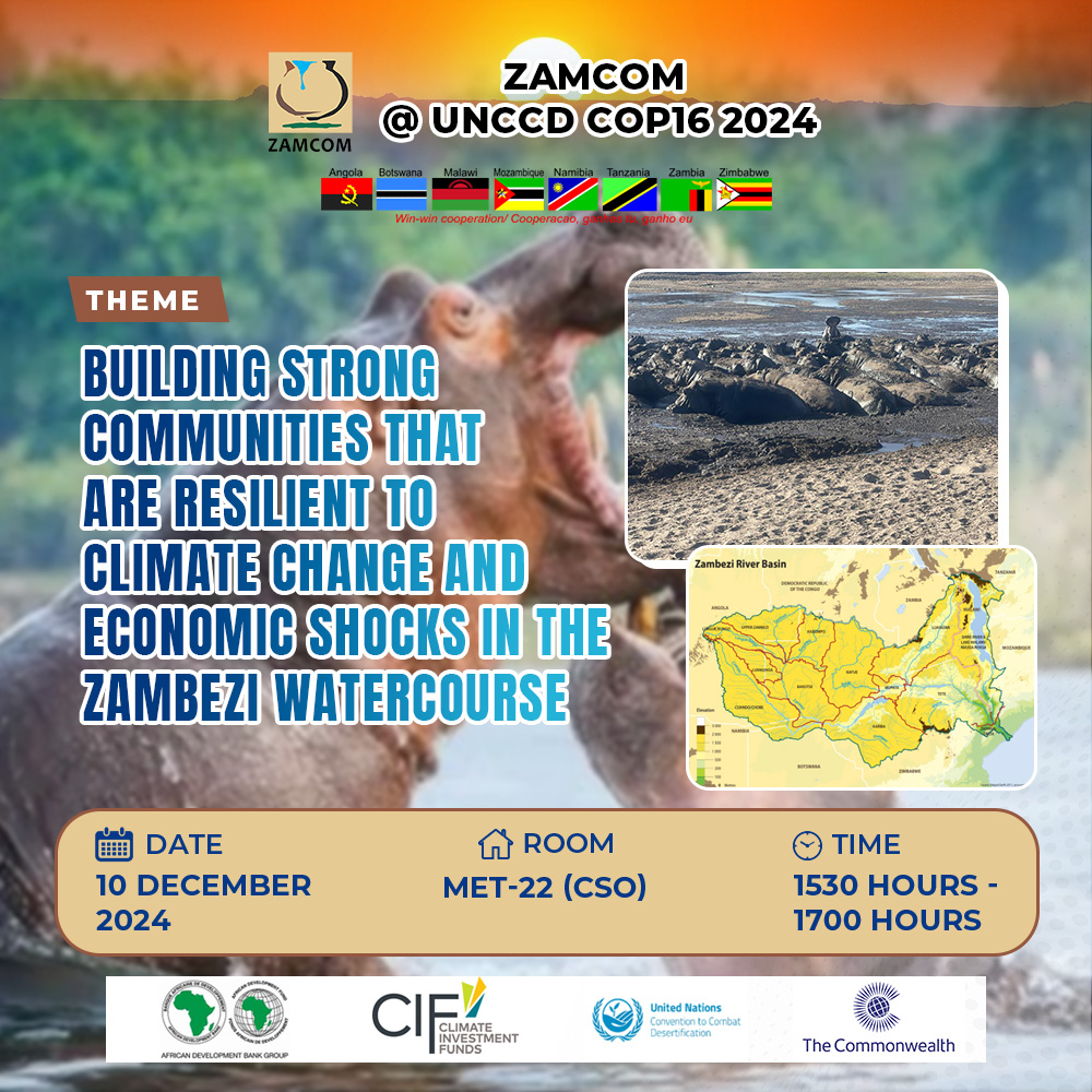 ZAMCOM (@zambezicom) on Twitter photo #HappeningToday <a href="/UNCCD/">UN Land and Drought</a> #COP16Riyadh
Join ZAMCOM's 2nd Event to discuss "Building Strong Communities in the face of Climate Change !!!:
Venue: MET 22
Time:1530-1700hors #HappeningToday <a href="/UNCCD/">UN Land and Drought</a> #COP16Riyadh
Join ZAMCOM's 2nd Event to discuss "Building Strong Communities in the face of Climate Change !!!:
Venue: MET 22
Time:1530-1700hors