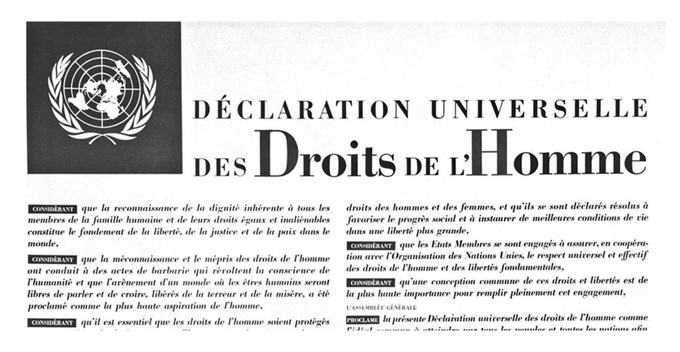 🗓10 décembre : jour de célébration de l'adoption de la Déclaration universelle des droits de l’Homme de 1948
Un texte qui participe pleinement au parcours citoyen de l'élève. #EMC
Eclairages sur le texte, objectifs pédagogiques, ressources : eduscol.education.fr/3385/la-declar…