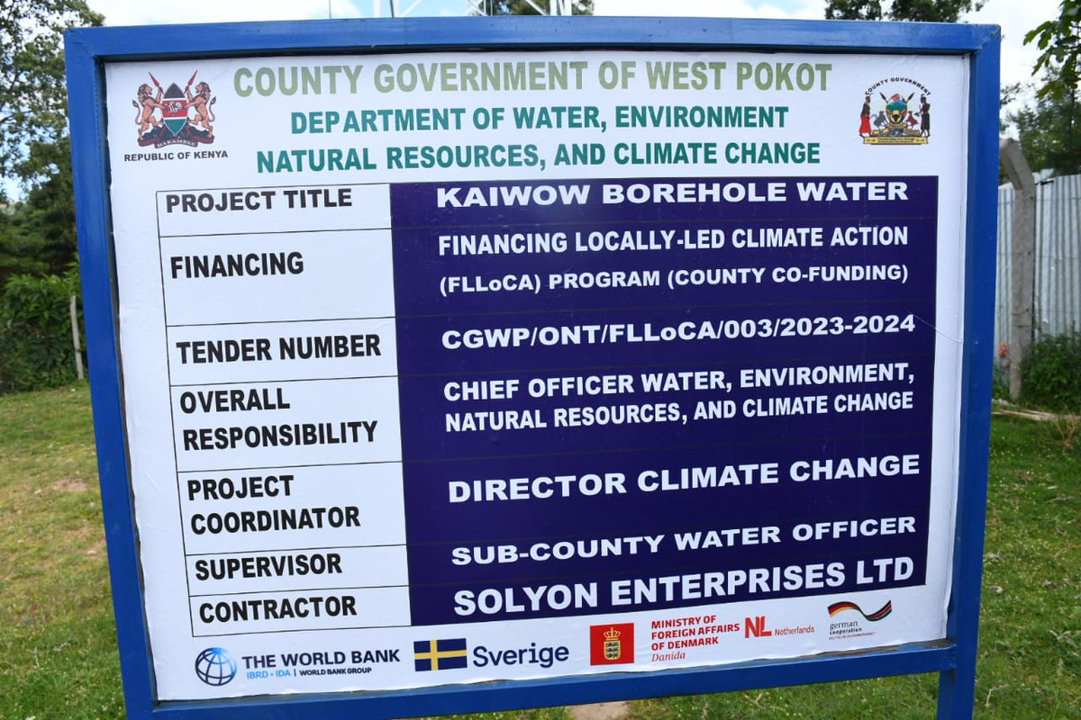 CentreForCommu6's tweet photo. Launch of Kaiwow solarization borehole project in West Pokot County by the @WorldBank Regional Director Mr.Qimiao fan.This  underscores the importance the Bank attaches to the @climate_ke in the Country.The project enables the Community to access clean Water.
@PACJA1 @KPCGKenya https://t.co/5NzdIiaZ9d
