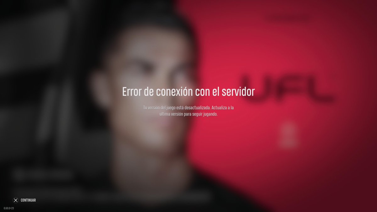 josephesmo's tweet photo. @UFLgame quería jugar para comprobar que tan bueno es el juego, lo acabo de descargar y no pasa del menú de inicio. 

Ya comprobé y tengo la última versión. https://t.co/KTZnuDDvbn