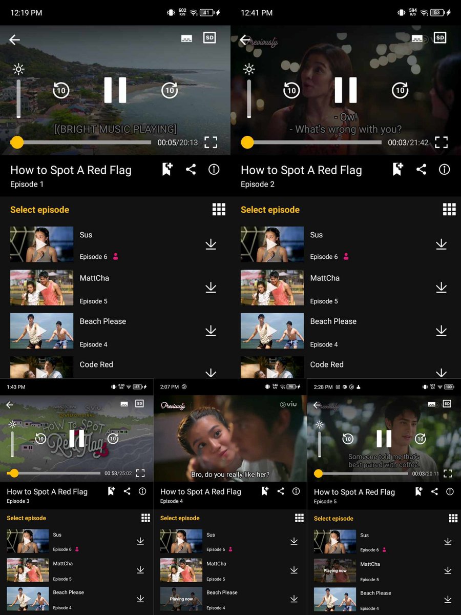 ling_cargo's tweet photo. @DB_radioOFC Set 12
Episode 1 = 12:19pm
Episode 2 =12:41pm
Episode 3 =1:43pm
Episode 4 =2:07pm
Episode 5 =2:28pm

#DonnyPangilinan #BelleMariano
#DonBelle #HowToSpotARedFlag https://t.co/LBCednomMz