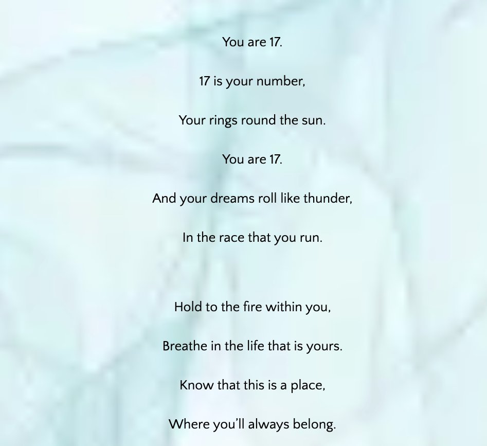 _Jane_Thomas's tweet photo. Some lyrics from my song '17'.
For full lyrics check out my website!
#Lyrics #SingerSongwriter #OriginalMusic #Folk #Pop #NeoMellow #FemaleSinger https://t.co/7lXV2BQZkf