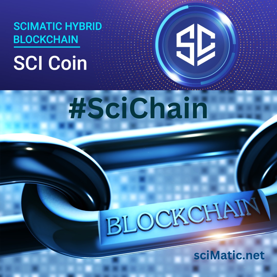 SciMatic Hybrid Blockchain - Decentralizing World (@scimatic2) on Twitter photo 