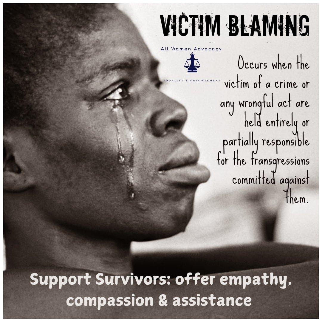 Today marks the end of the #16DaysOfActivism Against #GBV campaign
A crucial step in this fight is to believe survivors. 
Victim-blaming perpetuates a culture of silence.
Let's hold perpetrators accountable for their actions.
Together, we can build a 🌎 free from violence
#EndGBV