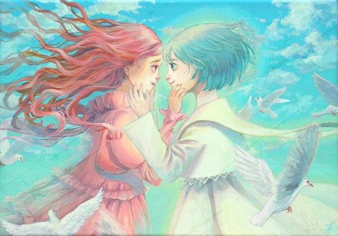 忙しない過程色味が統一されてなくてすみません毎回振り返って最初の線って意味あったんだろうか…と思いますギブミー計画性!#タツコン2024 
