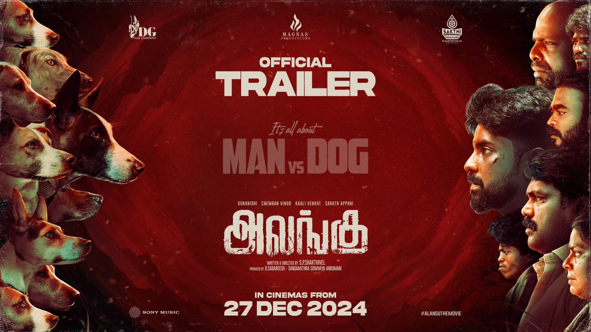 Ravindranath Guru (@ravindranathdp) on Twitter photo Witness the world of "ALANGU" ❤
Here it's #Alangutrailer ! 🔥
youtu.be/KgiHHOsuYb4?si…
<a href="/DirSPShakthivel/">S.P.Shakthivel 🎬</a> @GUNANIDHI_DG <a href="/D_Sabareesh_/">D Sabareesh</a> <a href="/SangamAnbu/">Sangamithra SA</a> <a href="/sakthivelan_b/">Sakthivelan B</a> <a href="/DGfilmCompany/">DG Film Company</a> <a href="/MagnasPro/">Magnas Productions</a> <a href="/SakthiFilmFctry/">Sakthi Film Factory</a>
#AlangufromDec27th #ManvsDog Witness the world of "ALANGU" ❤
Here it's #Alangutrailer ! 🔥
youtu.be/KgiHHOsuYb4?si…
<a href="/DirSPShakthivel/">S.P.Shakthivel 🎬</a> @GUNANIDHI_DG <a href="/D_Sabareesh_/">D Sabareesh</a> <a href="/SangamAnbu/">Sangamithra SA</a> <a href="/sakthivelan_b/">Sakthivelan B</a> <a href="/DGfilmCompany/">DG Film Company</a> <a href="/MagnasPro/">Magnas Productions</a> <a href="/SakthiFilmFctry/">Sakthi Film Factory</a>
#AlangufromDec27th #ManvsDog