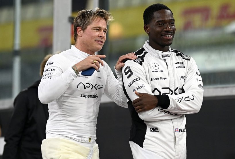 SonnyHayesF1's tweet image. To my brother in arms, Joshua Pearce.

Words can’t describe the honor it’s been to have you as my teammate these last two seasons. I’ve had many over the years, but you are the best teammate and indeed the greatest friend that someone could ask for.

#F1 #Formula1 #APXGP