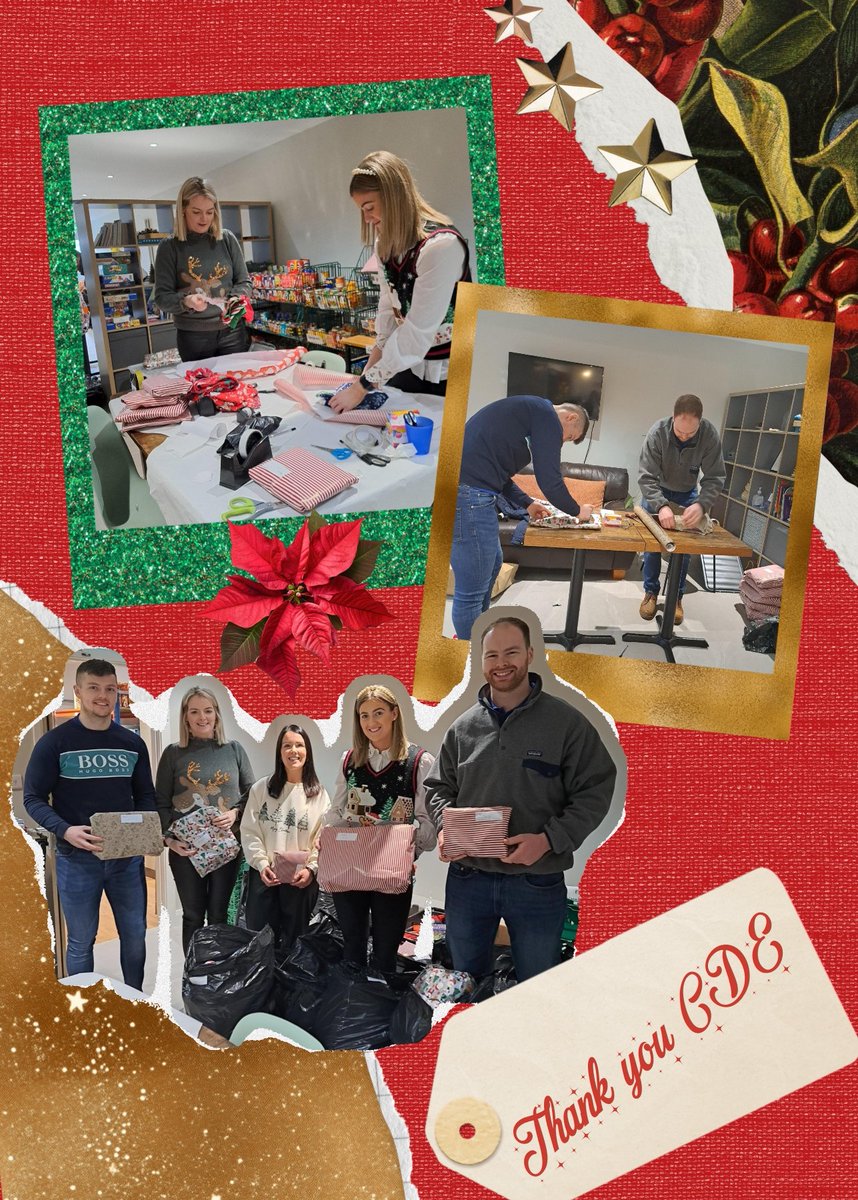 VolCentre's tweet photo. A BIG thank you to staff from @cdegroup who give their time last week to volunteer with Hope Magherafelt, helping with their Christmas Appeal 🎁🎅

#corporatevolunteering
#midulster
#volunteercentresni https://t.co/wQfr5K997Y