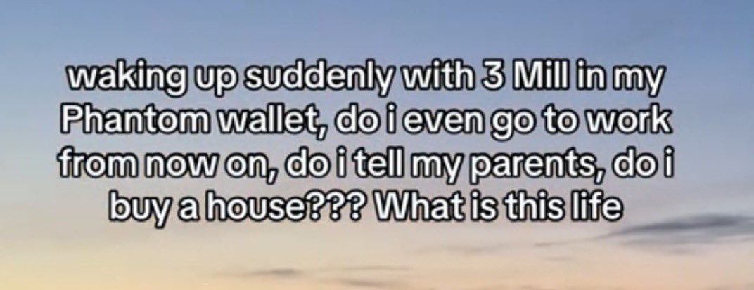 cryptolyxe's tweet image. the only problems you should be thinking about