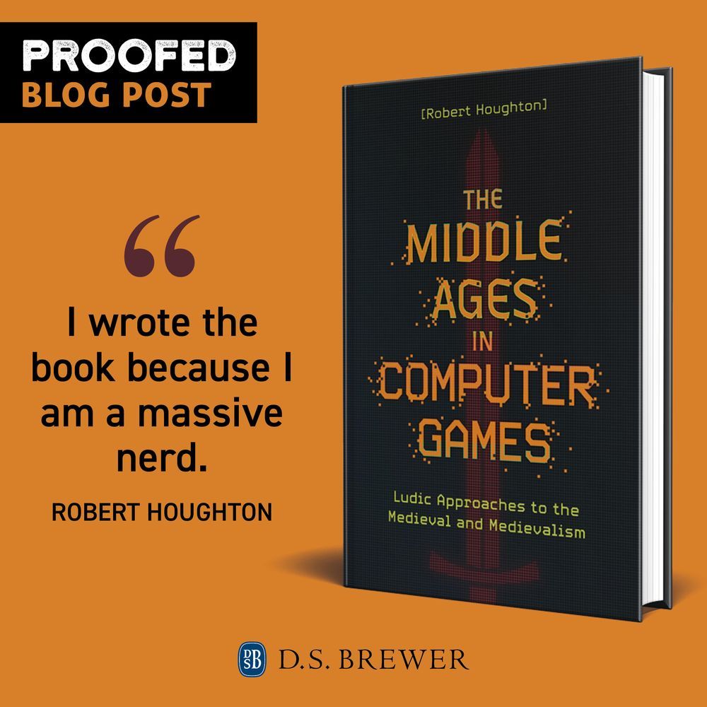 I wrote about my book 'The Middle Ages in Computer Games' for the Proofed blog from @boydellandbrewer and they turned it into one of my favourite ads ever.
buff.ly/4fZMqHR