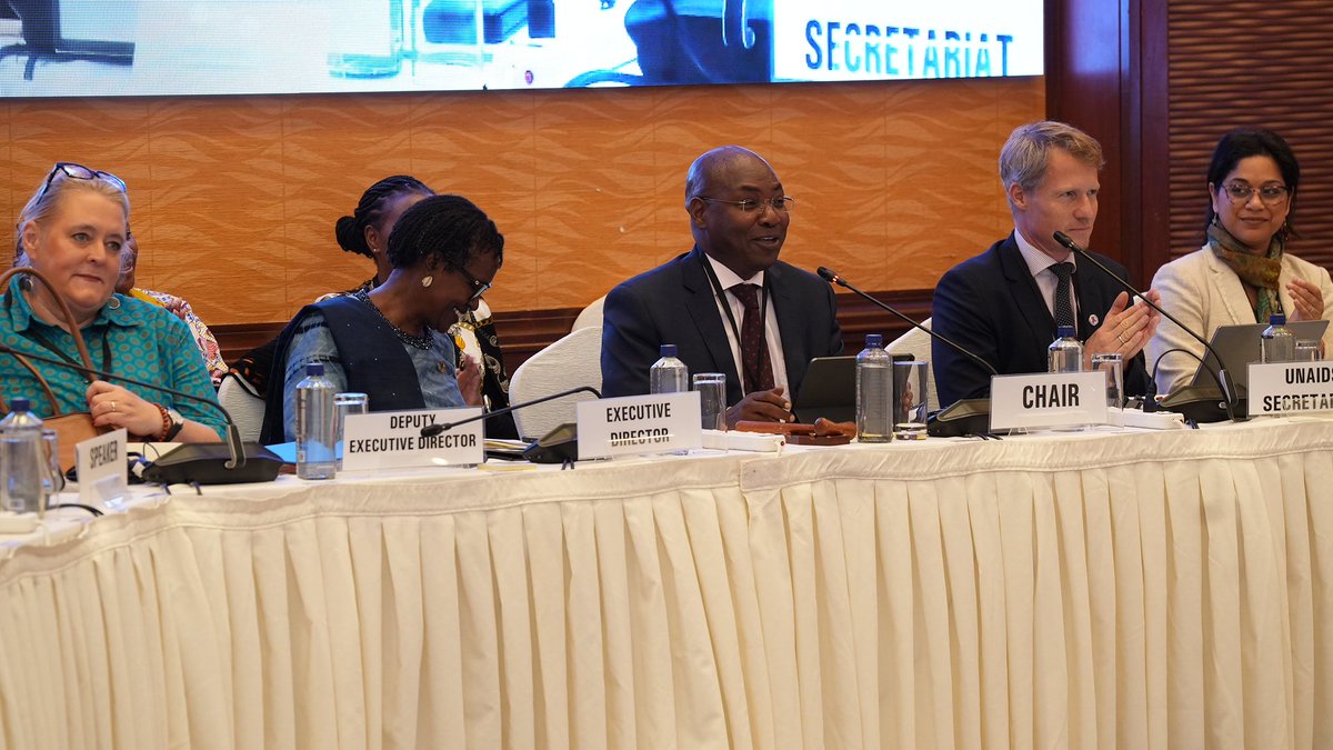 KimtaiHarry's tweet photo. I am honoured to be chairing the 55th @UNAIDS Programme Coordinating Board (PCB) meeting in Kenya from 10-12 December 2024. This marks the first time in 18 years that a PCB meeting is held in Africa, which remains the most affected continent by the HIV epidemic. https://t.co/asg9pzNeGz
