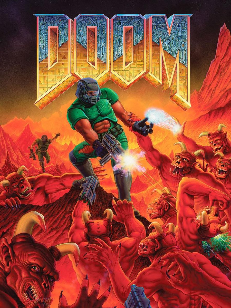 elhackernet's tweet photo. Hace 31 años, el 10 de diciembre de 1993, salió a la venta el juego Doom https://t.co/D7JaaMCcj1
