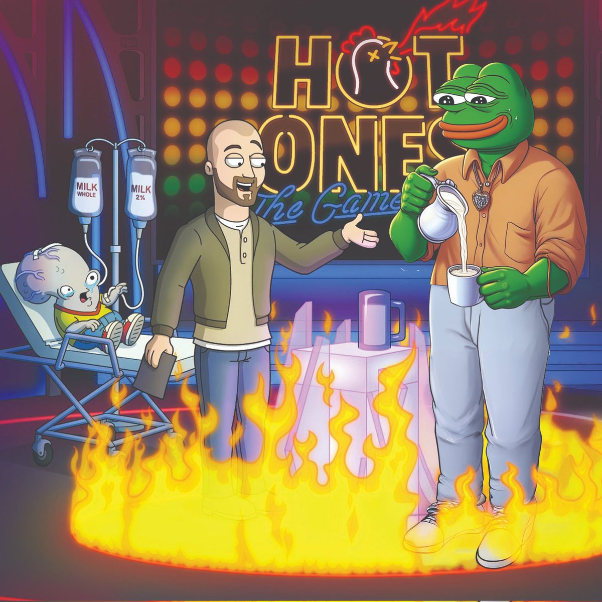 RoguTheAlien's tweet photo. @0x7mclovin $ROGU come join the heat. Just getting fired up. #rogu #pepecoin https://t.co/uCBTrHpW8Y