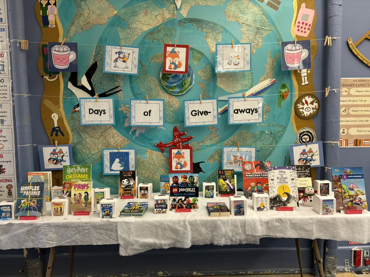 The 5th annual Days of Giveaways is back and officially underway! Our last one was before my mat leave and I’ve had a few kids tell me what book they had won and that they still have it. ❤️📚🥹 #schoollibraryjoy #ONschoollibraries