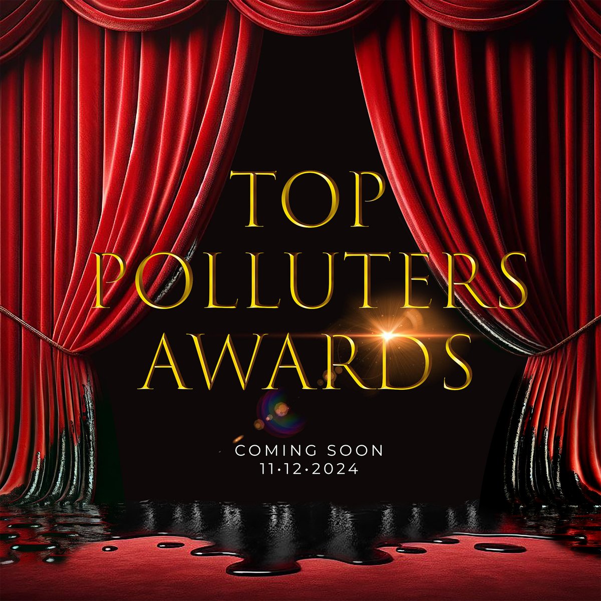 DontGasAfrica's tweet image. In honor of the sham that is the #WorldLNGSummit, we’re announcing this year’s Biggest Loser at the Top Polluter Awards tomorrow!

Unlike the “LNG Awards,” we’re using real environmental data to pick the worst offenders.

#EndFossilFuels