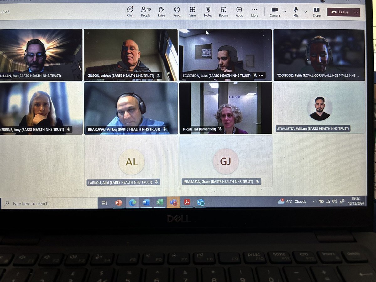 Thank you <a href="/faithtoogood/">Faith Toogood</a> for joining our #AHP green group <a href="/NHSBartsHealth/">Barts Health</a>. Her work on recycling enteral feeding bottles won the #CAHPO ahp green award 2024. Lots of great discussion and opportunities to collaborate. <a href="/BartsAHPs/">Barts AHPs</a>