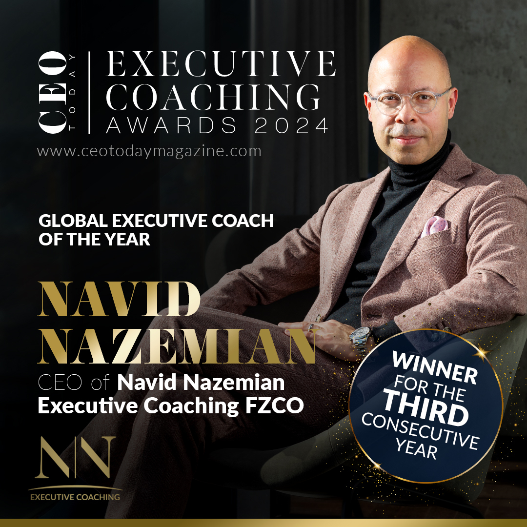 Congratulations to <a href="/NavidNazemian/">Navid Nazemian</a> GLOBAL EXECUTIVE COACH OF THE YEAR at the #CEOToday Executive Coaching Awards! 🏆His commitment to empowering leaders worldwide continues to set new standards in the coaching industry.
Read Navid's inspiring interview : …vecoachingawards.ceotodaymagazine.com/previous-editi…