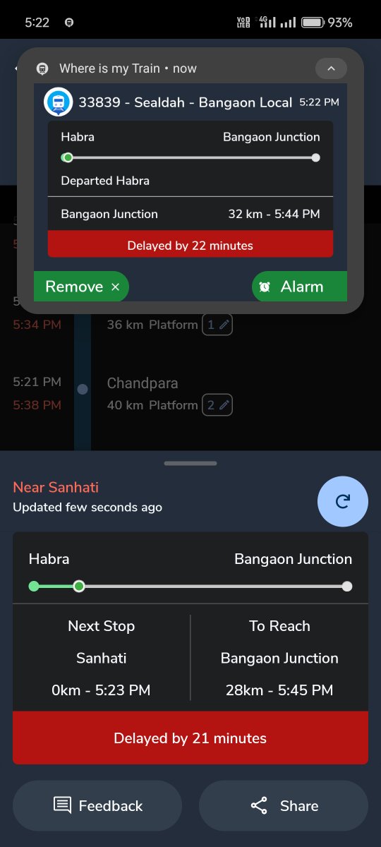 debkamal2003's tweet photo. 3¹331¹3³³1111¹Train no 33839 is running 22 minutes late. It's really pathetic for passanger. We wasted our time. @RailwaySeva @EasternRailway @drmsdah @RailMinIndia @RailMadad https://t.co/kP4WS85kxW
