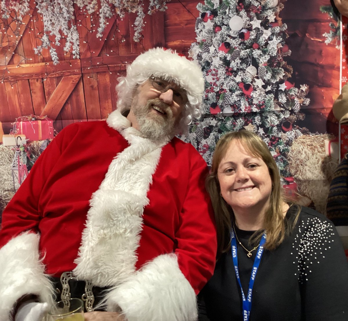 OurLadysCP's tweet photo. Thank you to our School Association for organising a special visitor today! And giving every child a selection box! 🎅@OurLadyandAllS1 #CST #CatholicLife #SchoolAssociation https://t.co/EQZ1pNB130