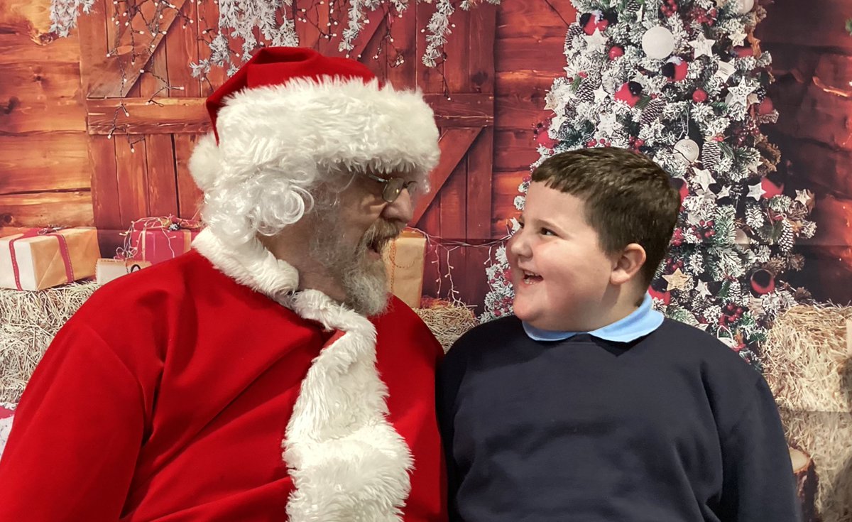 OurLadysCP's tweet photo. Thank you to our School Association for organising a special visitor today! And giving every child a selection box! 🎅@OurLadyandAllS1 #CST #CatholicLife #SchoolAssociation https://t.co/EQZ1pNB130