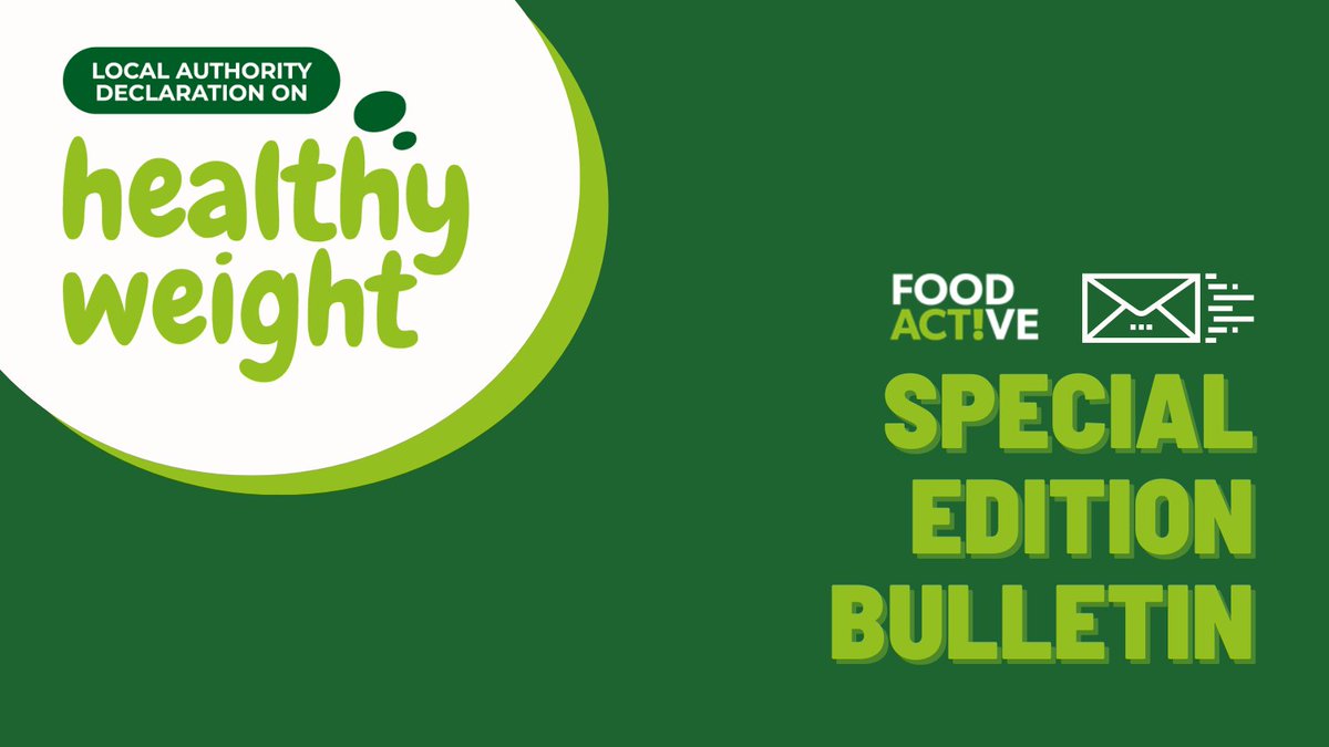 Food Active (@food_active) on Twitter photo The Healthy Weight Declaration Special Edition Bulletin is now live! đź“°
Featuring updates from <a href="/BwDPH/">BwD Public Health</a>, <a href="/BarnsleyCouncil/">Barnsley Council</a>, <a href="/WarringtonBC/">Warrington Borough Council</a> & <a href="/DerbyCC/">Derby City Council</a>, with foreword from <a href="/robinHEG/">Robin Ireland</a> ✍️
Take a look here 👉 mailchi.mp/c92662b4eeb1/g…
Join our mailing list here 👉 foodactive.org.uk/bulletin/ The Healthy Weight Declaration Special Edition Bulletin is now live! 📰
Featuring updates from <a href="/BwDPH/">BwD Public Health</a>, <a href="/BarnsleyCouncil/">Barnsley Council</a>, <a href="/WarringtonBC/">Warrington Borough Council</a> & <a href="/DerbyCC/">Derby City Council</a>, with foreword from <a href="/robinHEG/">Robin Ireland</a> ✍️
Take a look here 👉 mailchi.mp/c92662b4eeb1/g…
Join our mailing list here 👉 foodactive.org.uk/bulletin/