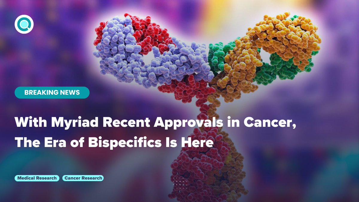 Bispecific antibodies are the future of cancer treatment! 🧬 These powerful drugs are showing promising results in clinical trials, offering hope for patients with various cancers. 
🔗 bit.ly/4epAvRK

#CancerTreatment #Biotech #MedicalResearch #Doctorize
