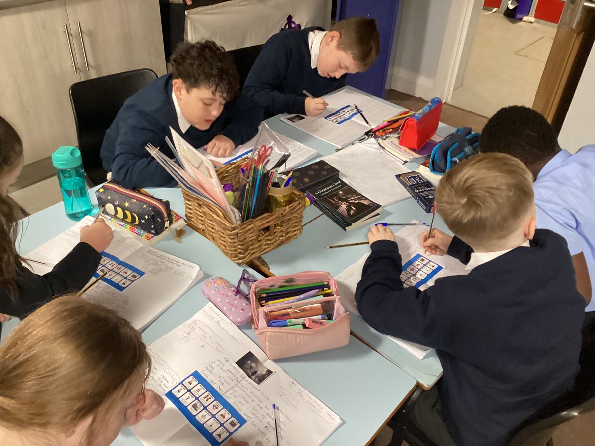 ctkrcps's tweet photo. Year 6 in full swing with their creative maths, linking it to the Victorian era and our class read A Christmas Carol. @RCSalfordEd @Lynsey_Merrick #creativemaths https://t.co/mtKRs3UBPG