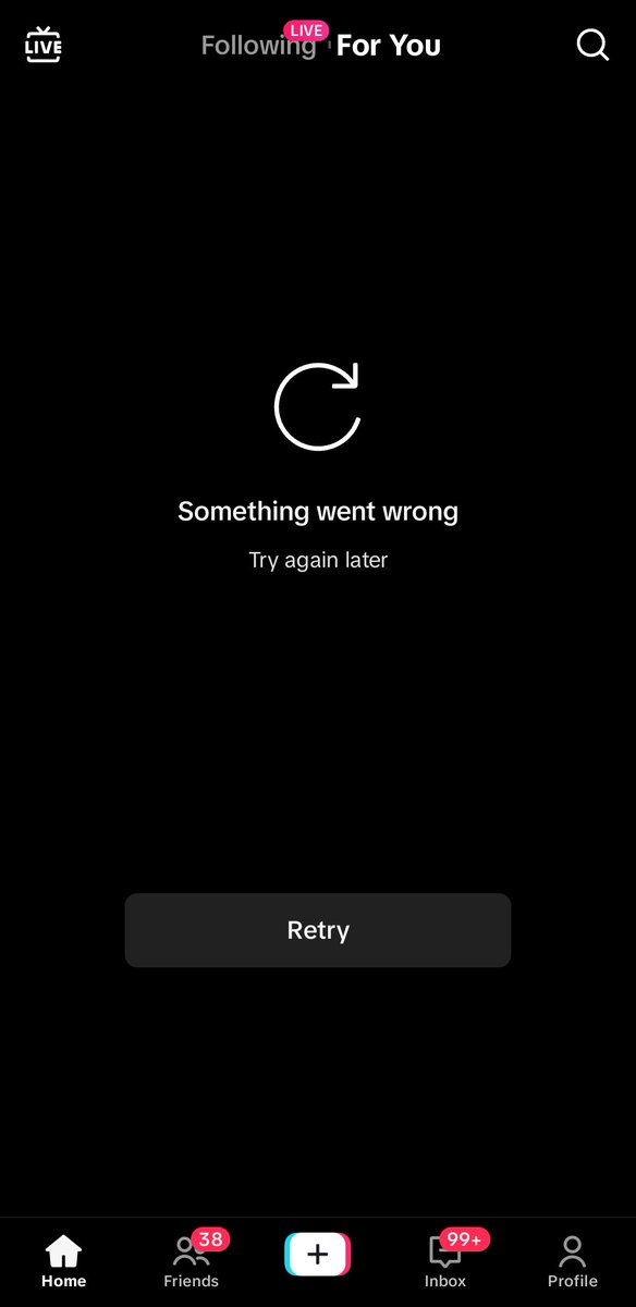 Edilsonshoboy's tweet photo. @TikTokSupport my account won't let me watch vids, and I tried everything. I cleared the cache, nothing. https://t.co/pAr0BN9vnk