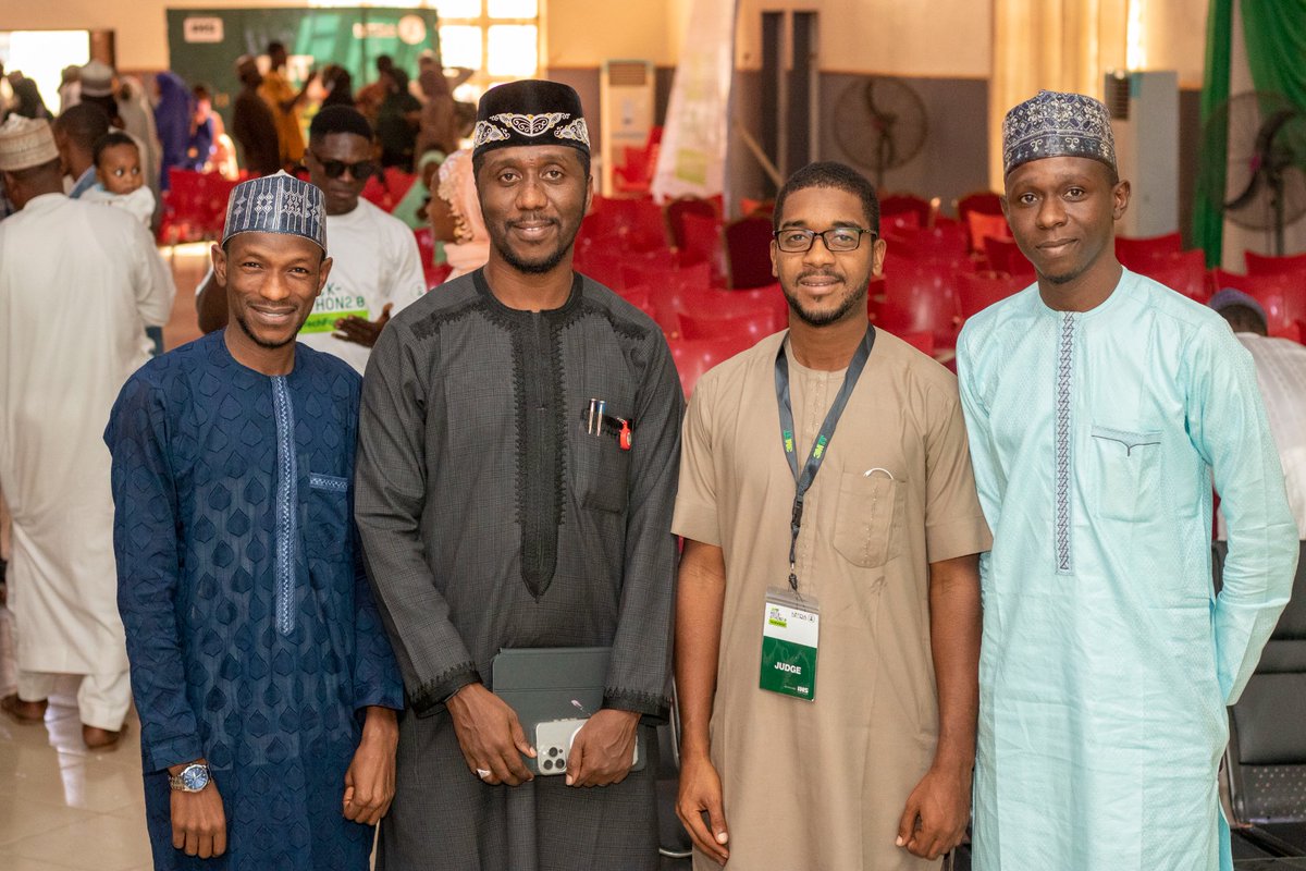 Ibrahim M.D (@the_dattijo) on Twitter photo Horizon IT Services team at the 3MTT Bauchi Impact Summit Hackathon, an event promoting innovation and technology.
<a href="/USNuruddeen/">Nuruddeen Sambo</a> <a href="/AwwalDahiru/">A. D. Bello</a> <a href="/maka/">maka</a>
#NITDA hashtag#3MTT #BauchiImpactSummit
#Innovation #Technology
#Hackathon
#AI Horizon IT Services team at the 3MTT Bauchi Impact Summit Hackathon, an event promoting innovation and technology.
<a href="/USNuruddeen/">Nuruddeen Sambo</a> <a href="/AwwalDahiru/">A. D. Bello</a> <a href="/maka/">maka</a>
#NITDA hashtag#3MTT #BauchiImpactSummit
#Innovation #Technology
#Hackathon
#AI