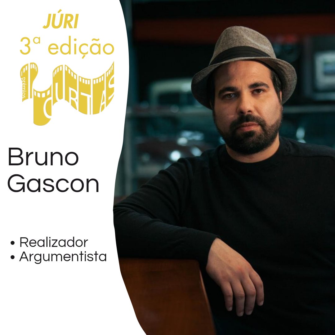 premioscurtas's tweet photo. Bruno Gascon, realizador e argumentista, está de regresso ao Júri desta premiação, para a sua 3ª edição!
Bem-vindo de volta Bruno!
#prémioscurtas #premioscurtas #cinemaportuguês #filmesportugueses #curtas #curtasmetragens #curtasportuguesas #brunogascon #júri https://t.co/K40CpDl5AP