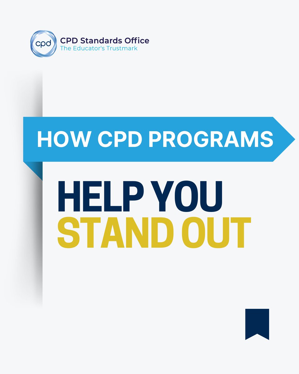 The CPD Standards Office tweet media