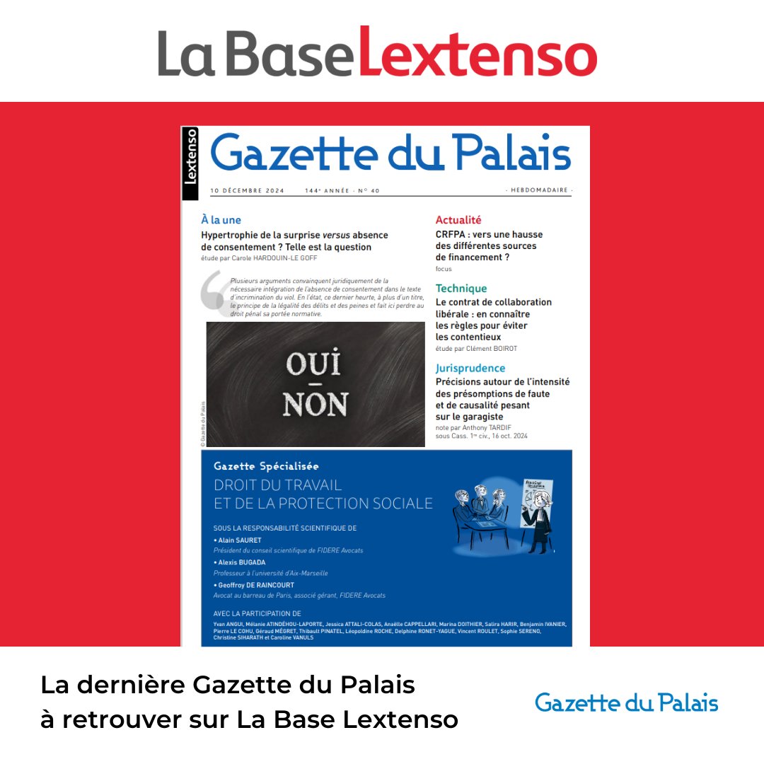 Lextenso Avocat tweet media
