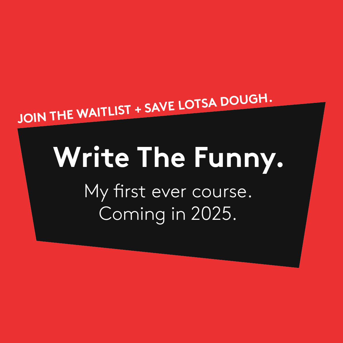 wordmancopy's tweet image. Learn everything I know from 20 years of writing funny stuff for global brands and local startups. With dozens of dead practical techniques and plenty of examples to show you how it's done.
Join the waitlist now and save a packet when it launches >
dashboard.mailerlite.com/forms/89046/13…