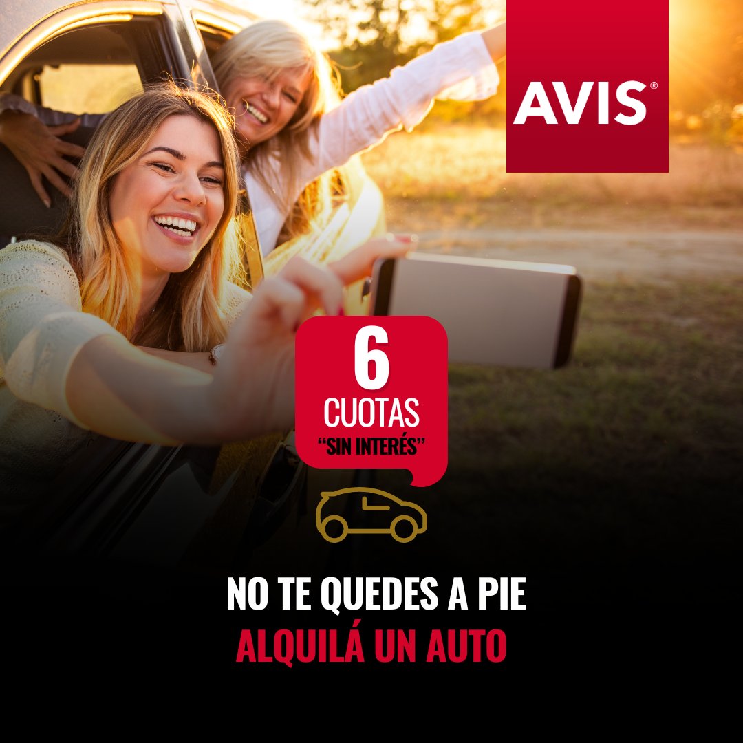 ¡Diciembre, momento perfecto para recorrer #Bariloche en #auto! Explorá los paisajes de #montaña, los #lagos cristalinos y los rincones mágicos con total libertad. Reservá 3online y aboná en 6 #cuotas #sininterés. ¡Te esperamos en nuestras #oficinas! Avis.com.ar