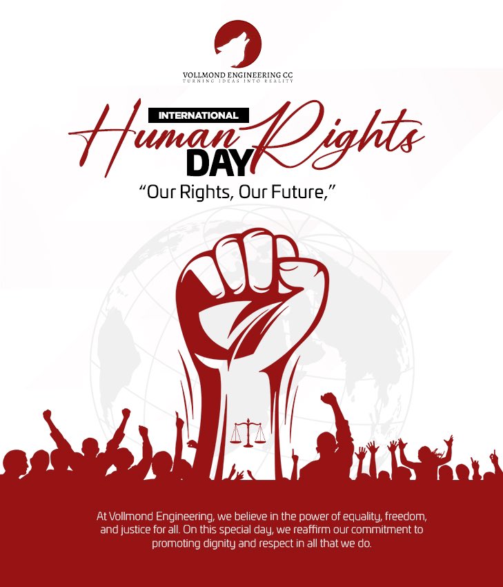 Today, on Human Rights Day, we remember that dignity, freedom, and equality belong to everyone. Let’s stand up, speak out, and protect human rights for all. 

#HumanRightsDay #StandUp4HumanRights