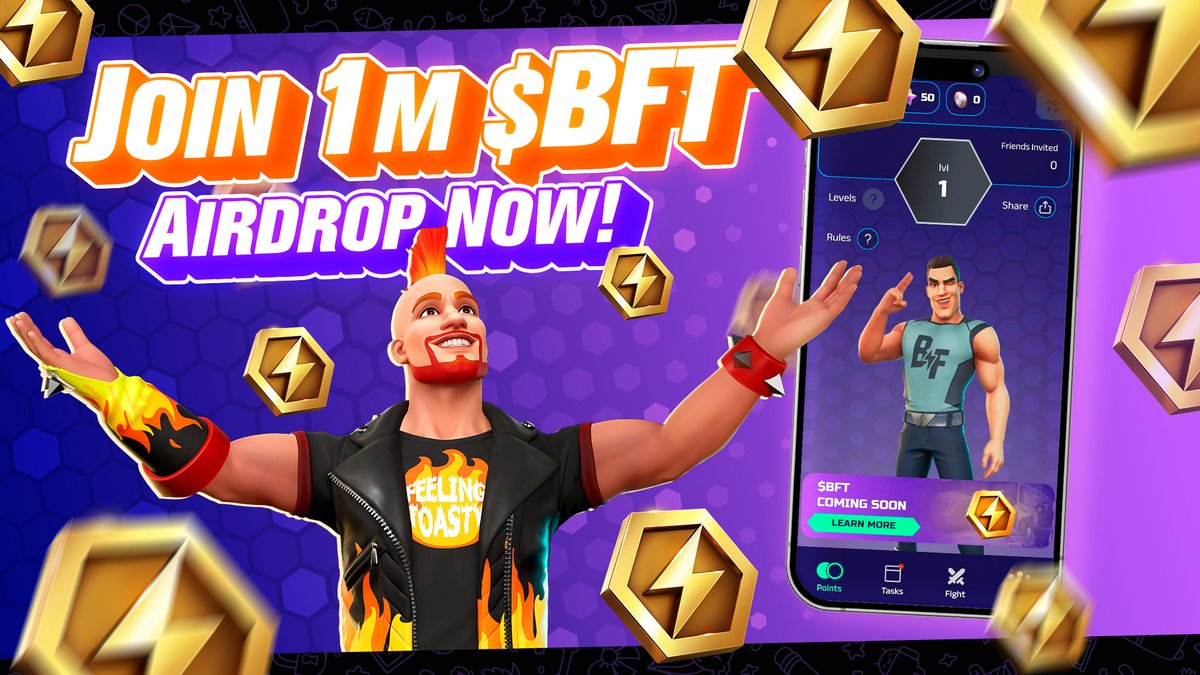 🔥 The Moment is Almost Here… Are You In? 💎

Still not in on the 1M $BFT action? What are you waiting for? 🤑

Head over to our app NOW, complete simple daily tasks, and claim your slice of the pie. 🍰 Don’t miss out!
Join here 👉  t.me/BOSS_Tapper_bot

#BossFighters #Crypto