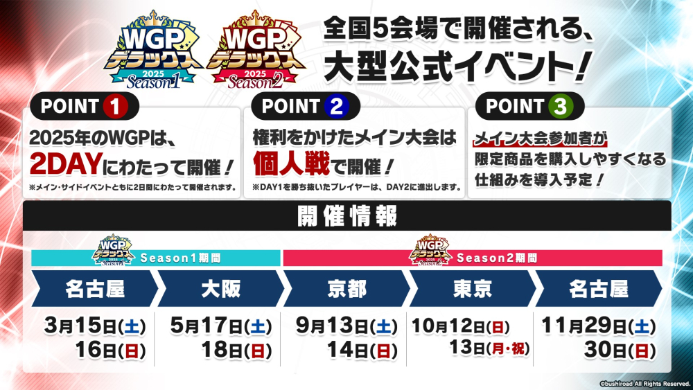 🏆#ヴァンガード チャンピオンシップ #デラックス 2025 開催決定