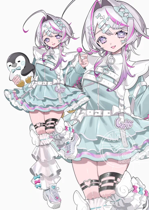 【Work】ぺん田しゅが様(#_PentaShuga)の新しいお姿を担当いたしました!よろしくお願いいたします#commission 