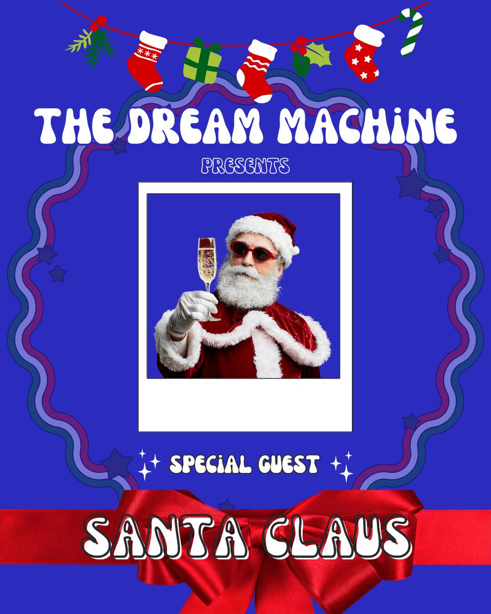The Dream Machine – CHRISTMAS SPECIAL <a href="/TheHopeTheatre/">The Hope Theatre</a> <a href="/MIBeautifulTC/">Make It Beautiful</a> 15 &amp; 16 Dec 7.45pm £12/£10

Freshly Improvised - Every Night!  Making your dreams come true…Welcome to The Dream Machine 

Book thehopetheatre.com/productions/th…